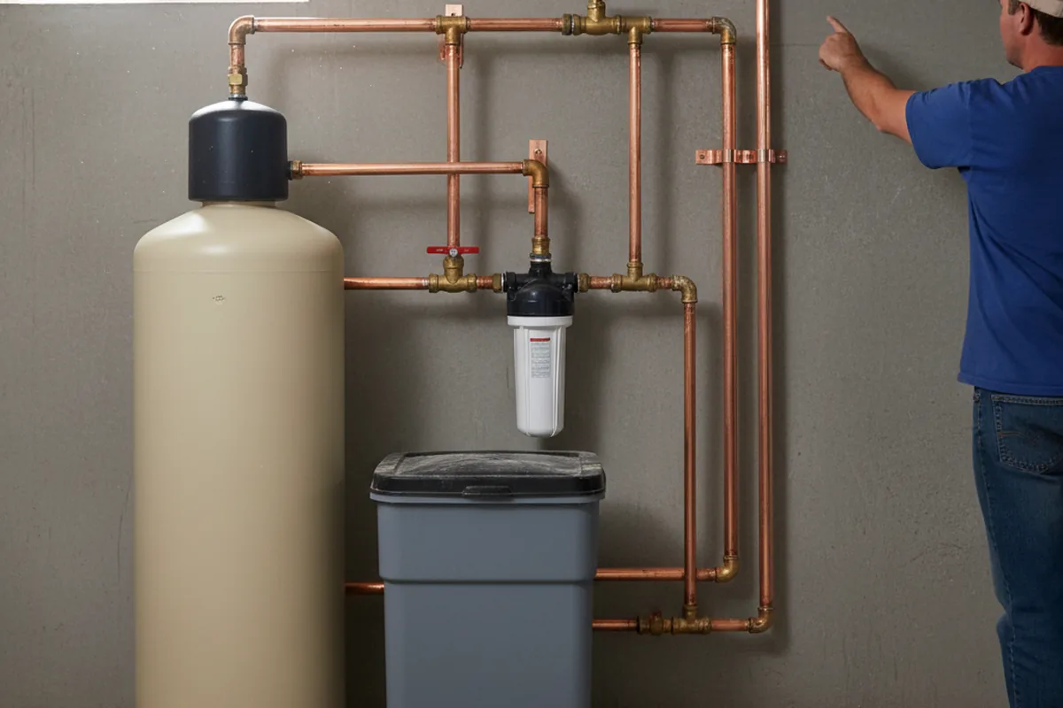 Whole-house water treatment system installed in Hays